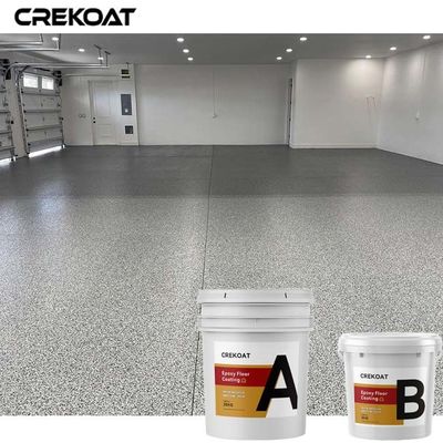 Vinilo Chips Flake Clear Resin Floor que cubre con el cuarzo de epoxy metálico
