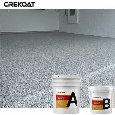 Vinilo Chips Flake Clear Resin Floor que cubre con el cuarzo de epoxy metálico