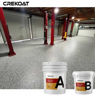 El hormigón de la resina de epoxy de la escama pinta la protección anti del resbalón para el suelo del garaje