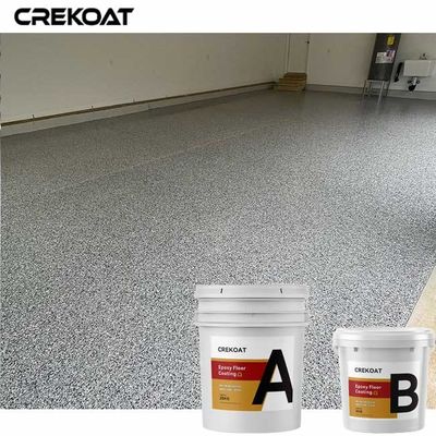 Suelo de epoxy de la resina de epoxy del garaje de la capa de la escama anti del resbalón con las escamas
