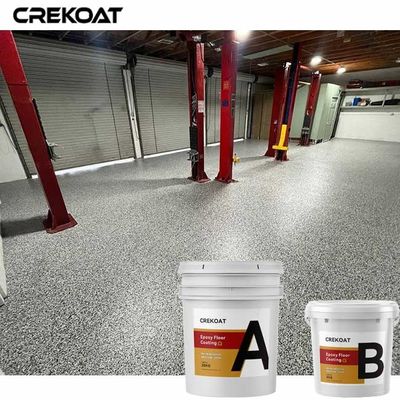 Capa multi de epoxy componente de la escama dos rápidamente que seca el alto material sólido