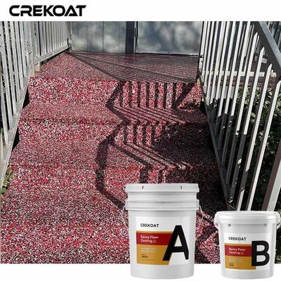 Producto concreto del componente de la capa 2 de la escama sólida de la resina de epoxy del 100%