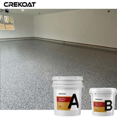 Piso de la resina de epoxy de la difusión de la escama del vinilo que cubre el abrigo de Polyaspartic