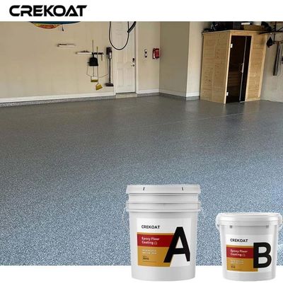 Piso de la resina de epoxy de la difusión de la escama del vinilo que cubre el abrigo de Polyaspartic