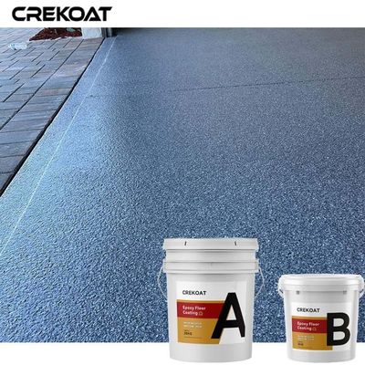 Superficie lisa Polyaspartic de la escama del 100% de la resina de epoxy del piso del terrazo sólido de la capa