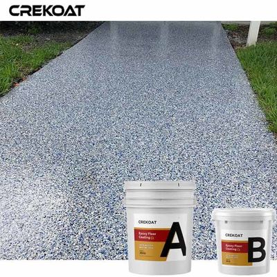 la capa del piso de la resina de epoxy de las escamas del vinilo de 5m m proporciona resistencia de impacto de la durabilidad