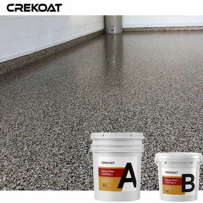 la capa del piso de la resina de epoxy de las escamas del vinilo de 5m m proporciona resistencia de impacto de la durabilidad