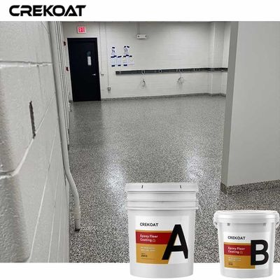 la capa del piso de la resina de epoxy de las escamas del vinilo de 5m m proporciona resistencia de impacto de la durabilidad
