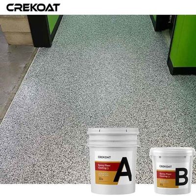 Piso claro estable ULTRAVIOLETA de la resina de epoxy que cubre fuerza industrial con las escamas
