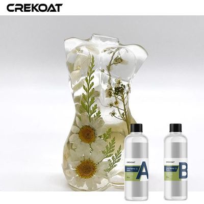 Resina de fundición líquida libre de burbujas de curado rápido tiempo de curado limpio acabado epoxi para la madera resistencia a los rayos UV