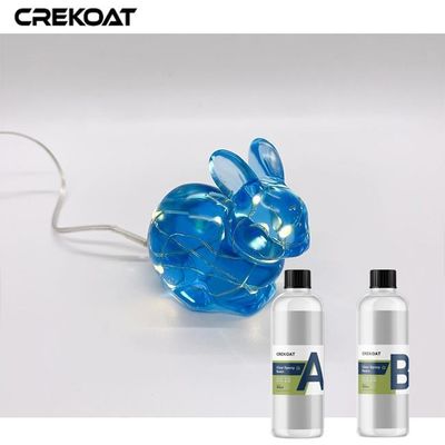 SGS Verniz sobre epoxi fundido profundo, transparente, compuesto por componentes endurecedores de epoxi