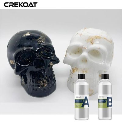 Resina de fundición líquida cristalina clara de grado marino para artesanías con temas acuáticos