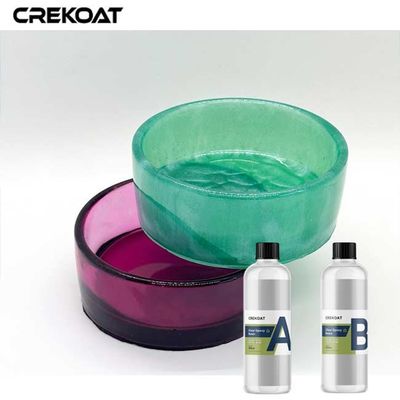 Resina de fundición líquida de arte de alto brillo 2 galones con mayor estabilidad UV para esculturas al aire libre