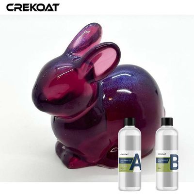 Mezcla fácil, transparente, flexible, epoxi, resistencia al calor para mayor durabilidad