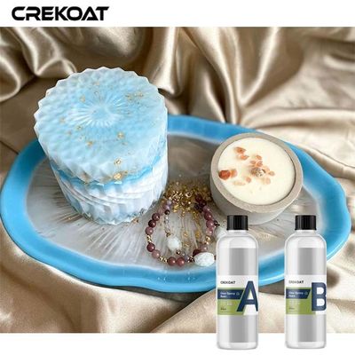 Kit de resina epoxi transparente para mesa de madera