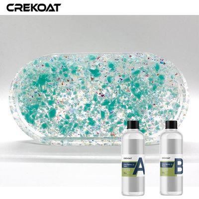 Resina epoxi transparente para grietas de madera compatible con pigmentos