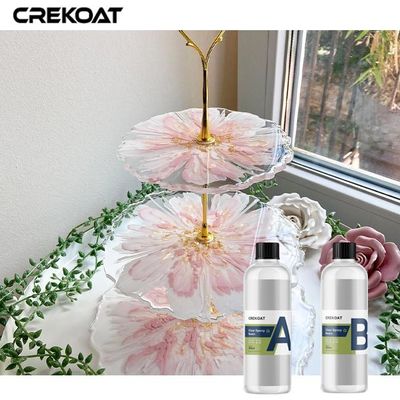 Resistencia a los arañazos Revestimiento de resina epoxi clara y resina de fundición TDS excepcionalmente resistente