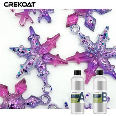 La resina epoxi transparente versátil para madera obtiene un acabado cristalino de primera calidad