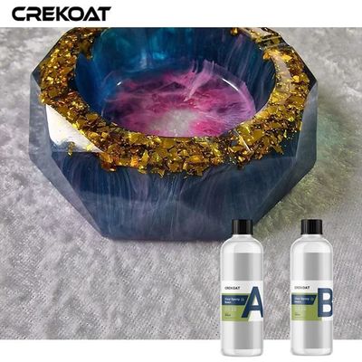 Endurecedor epoxi transparente y transparente contra el agua y los productos químicos