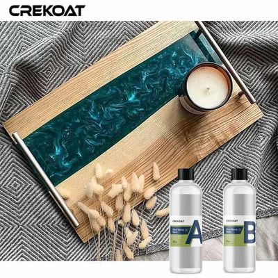 Superficies duraderas de Crystal Clear Casting Resin For Art And River Tables Wood