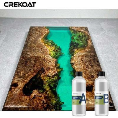 Resina de lanzamiento del tablero de la mesa brillante del final para la madera de capa y las encimeras concretas