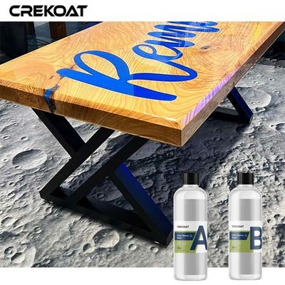 Resina de epoxy resistente clara de agua de la capa superior para las barras de las tablas