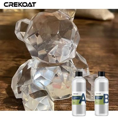 El uno mismo que desgasifica la resina de lanzamiento clara con los tintes pigmenta el polvo del brillo