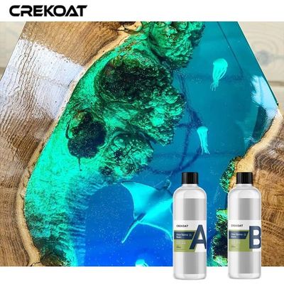 El uno mismo claro de la resina de epoxy de las encimeras que nivela la resina de lanzamiento profunda vierte