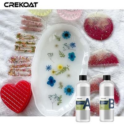 Resina de epoxy clara de 4 moldes para Art Low Viscosity Bubble Free