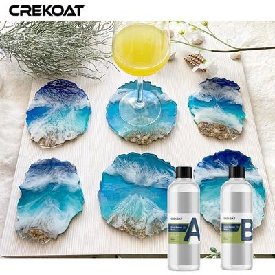 Uno mismo claro de la resina de epoxy del ratio del 1:1 que nivela el producto para echar BPA libre