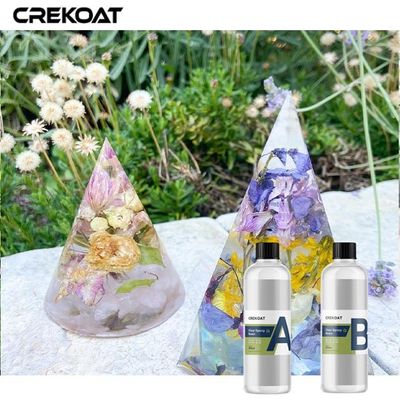 La roca sólido clara de Kit For Craft And Art de la resina de epoxy de la categoría alimenticia burbujea libremente