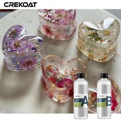 La roca sólido clara de Kit For Craft And Art de la resina de epoxy de la categoría alimenticia burbujea libremente