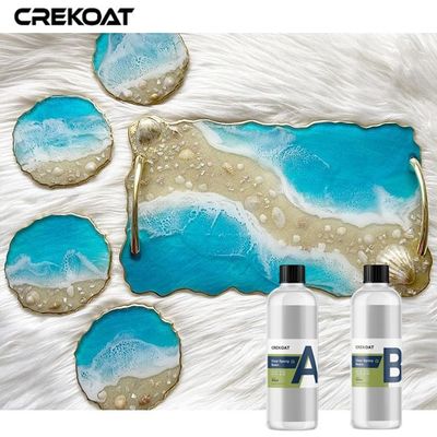 Resina de epoxy transparente de desgasificación del 1:1 del uno mismo para DIY Art Tabletop Coating Mold Casting