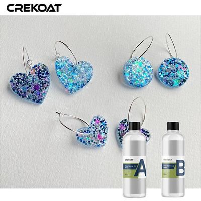 Uno mismo bajo del VOC que nivela la resina de epoxy clara para la pintura de la lona de la joyería del arte