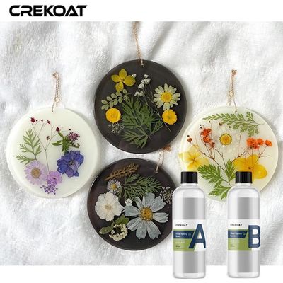 1:1 ULTRAVIOLETA de la protección de Art Clear Epoxy Resin del alto lustre que mezcla el ratio por el volumen