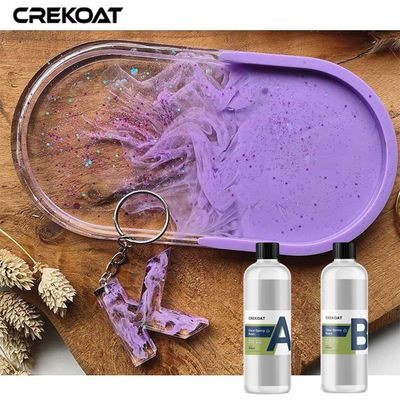 1:1 ULTRAVIOLETA de la protección de Art Clear Epoxy Resin del alto lustre que mezcla el ratio por el volumen