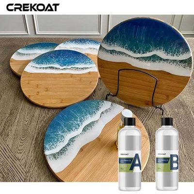 Profundos de gran viscosidad vierten el silicón claro del bastidor de la resina de epoxy moldean encimeras de los tableros de la mesa de las barras