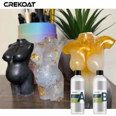 Profundos de gran viscosidad vierten el silicón claro del bastidor de la resina de epoxy moldean encimeras de los tableros de la mesa de las barras