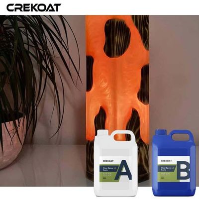 Resina resistente a los rayos UV epoxi clara a altas temperaturas para revestimiento de muebles exteriores con resina