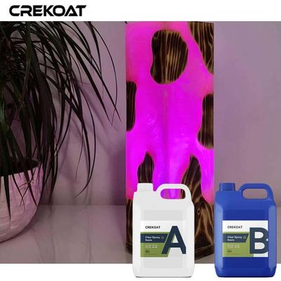 Resistente al agua Barniz epoxi transparente para la fabricación de accesorios de baño de resina