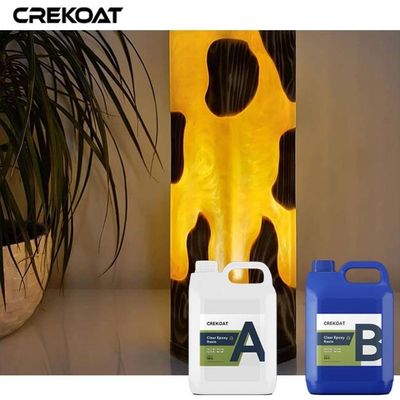 Resina epoxi azul claro para la incorporación de especímenes botánicos de resina