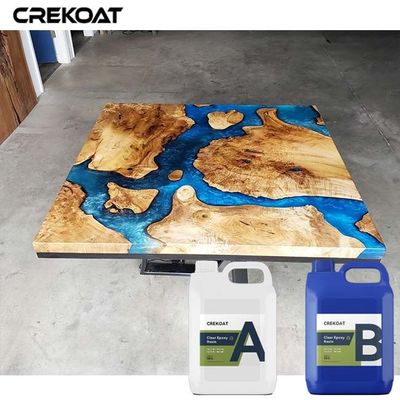 Resina de madera epoxi transparente brillante UV estable para la fundición de esculturas al aire libre
