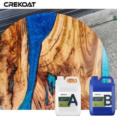 Estética duradera Resina epoxi transparente a granel Proyectos de elaboración artesanal de madera