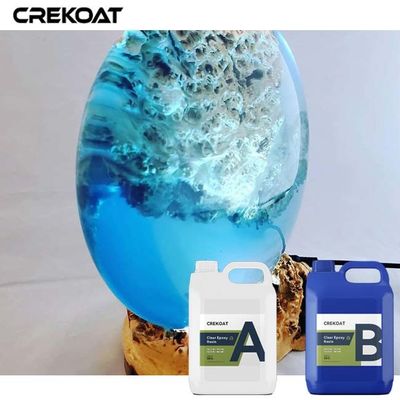 Los artesanos prefieren la resina epoxi clara para artesanías más alta resistencia al amarilleo