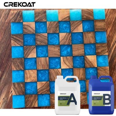 El molde de fundición de resina de epoxi transparente y portátil de vertido profundo permite proyectos a gran escala sin costuras