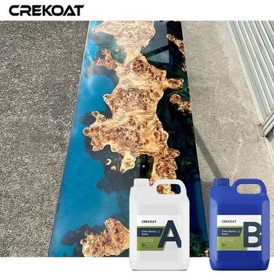 Alta transparencia líquida de resina epoxi de espesor de vertido diseñado para piezas de juego de mesa