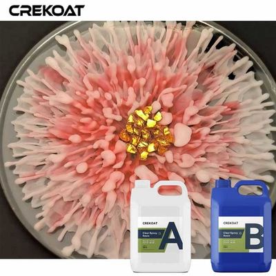 Resina de fundición líquida de acabado brillante y transparente Versátil para artesanías