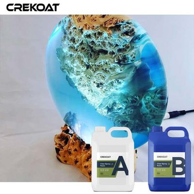 Resistente al agua Barniz epoxi transparente para la fabricación de accesorios de baño de resina