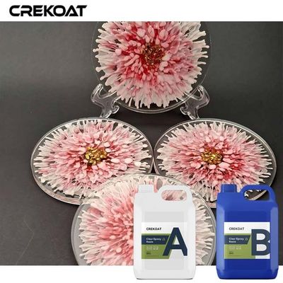 Resina de fundición líquida de acabado brillante y transparente Versátil para artesanías