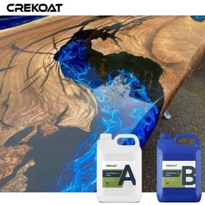 Resina epoxi transparente de baja toxicidad para encimeras en interiores